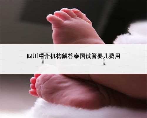 四川中介机构解答泰国试管婴儿费用